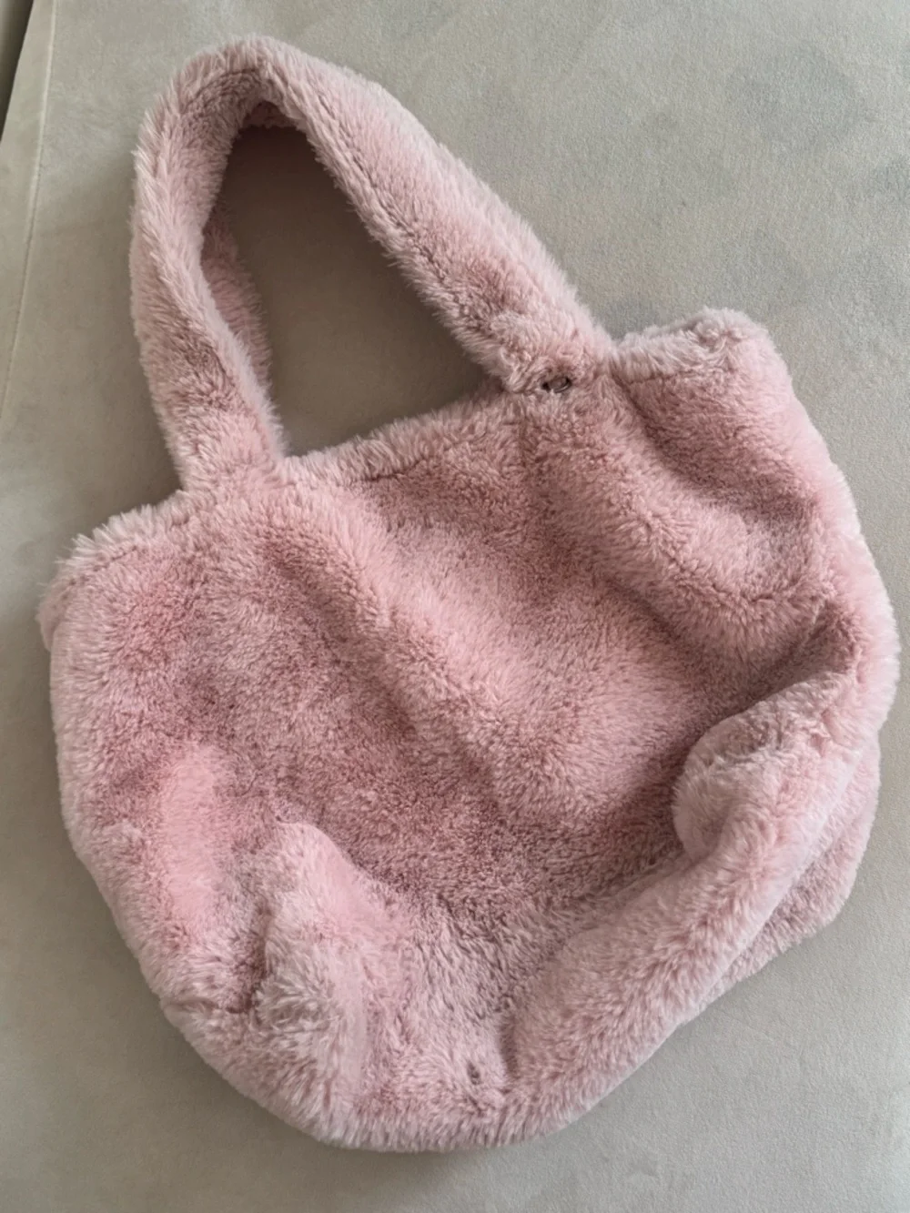 Steve Madden | Pink | Faux Fur Tote Bag